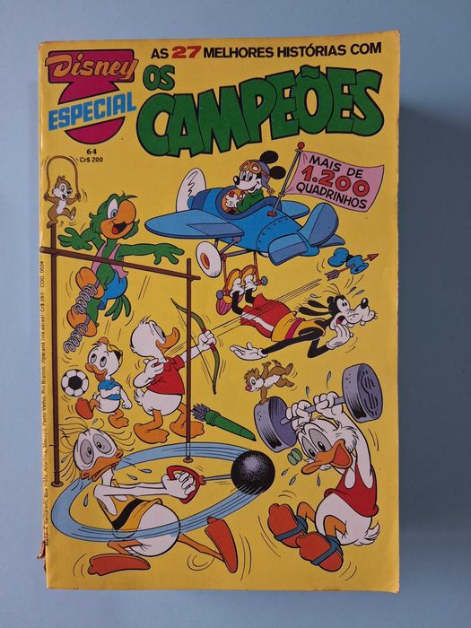 DISNEY ESPECIAL - Lote de revistas 1ª Edição Editora Abril (Brasil)