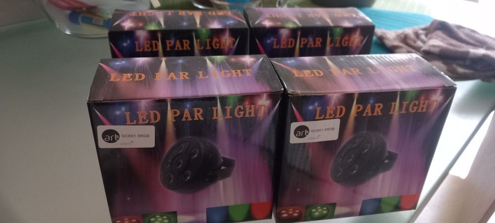 Luzes led de palco ou festa