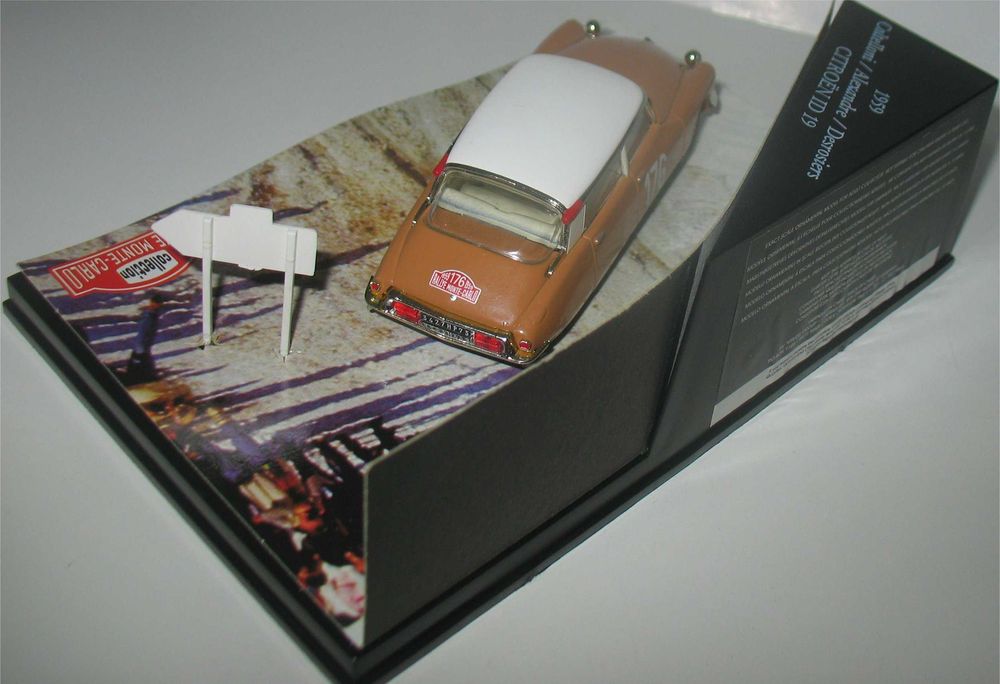Miniature Vitesse 1/43 – Citroën ID 19 Winner Monte Carlo 1959 – Occasion