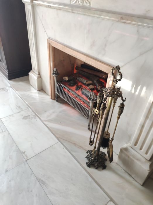 Lareira aquecedora, resistência