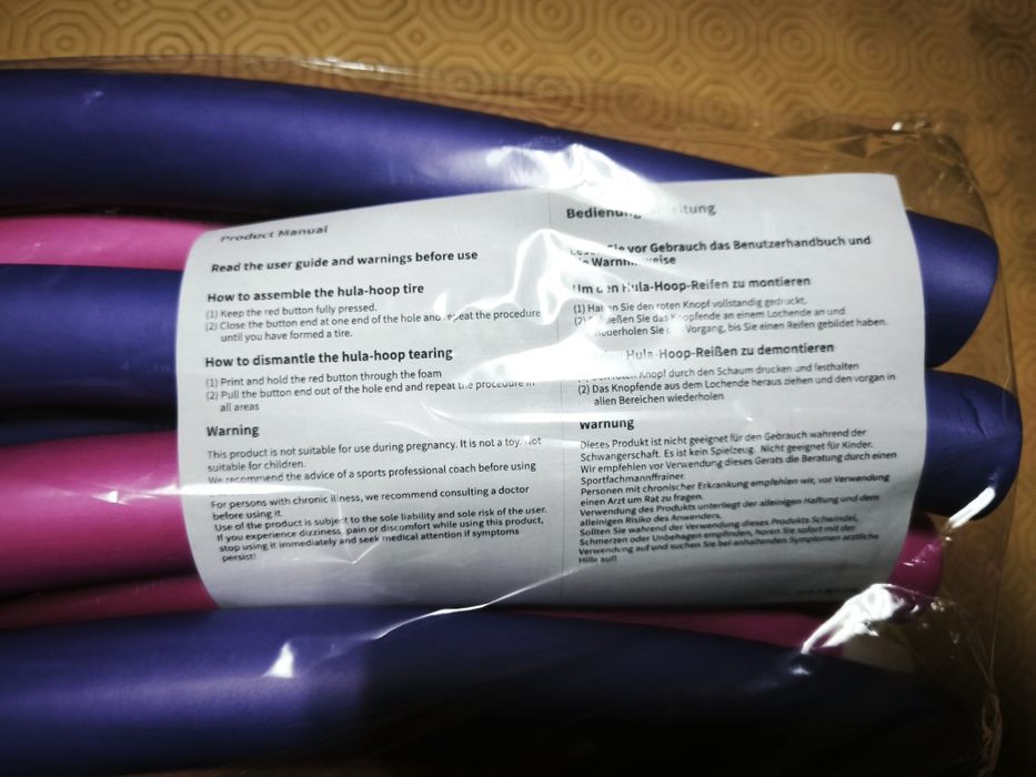 Hula hoop fitness ring