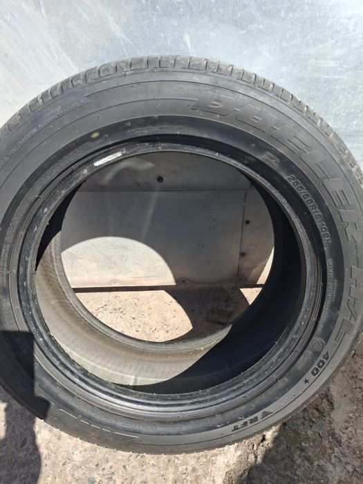 Шини- BRIGESTONE DUELER RNF255/55 R18 -две шини по 750гр/шт.