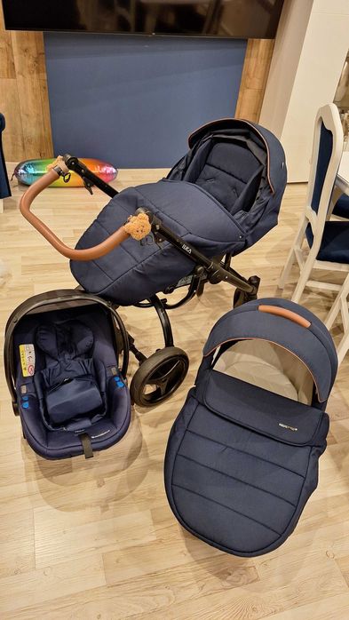 Wózek Bebetto Luca 2w1 plus fotelik Avionaut pixel