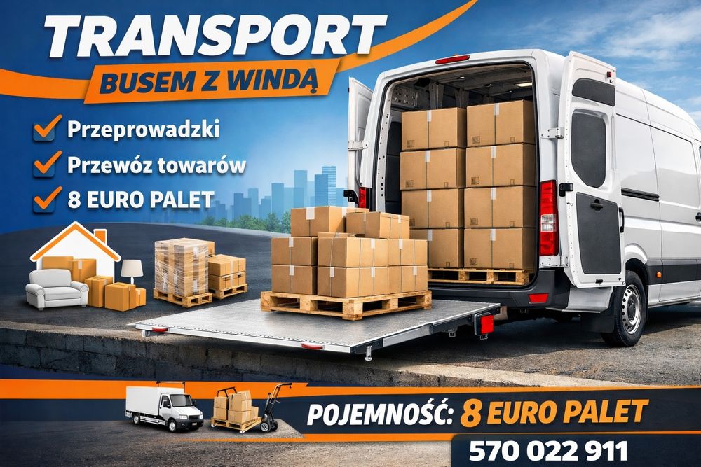 Transport busem | Przewóz rzeczy | Przeprowadzki | Szybko i solidnie