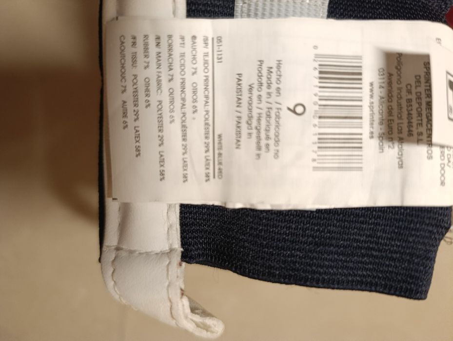 Luvas G.Redes c/tala FILA