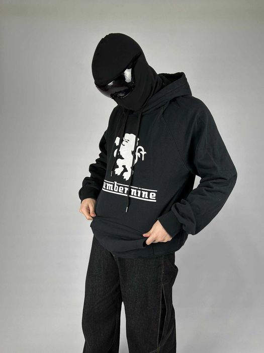 Худі Number (N)ine lion black чорна худи черная кофта skinny