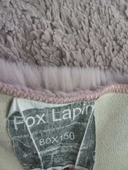 Tapete pelo rosa 80*1.50