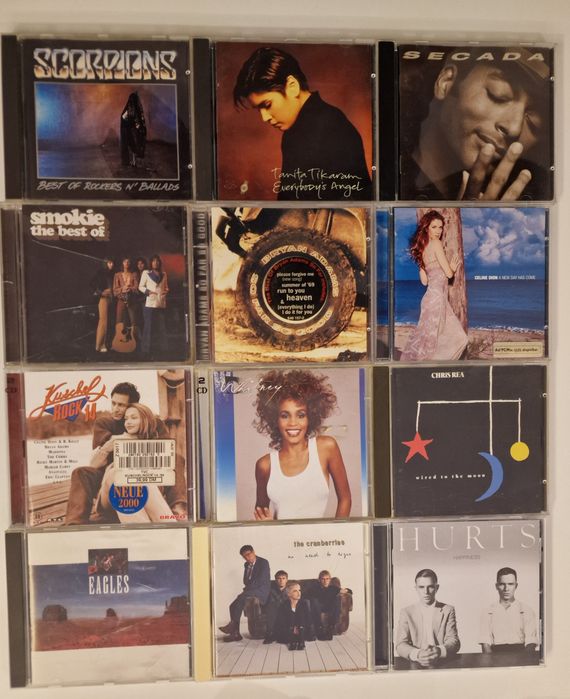Płyty CD [pop, rock, jazz, instrumentalne, klasyczne)
