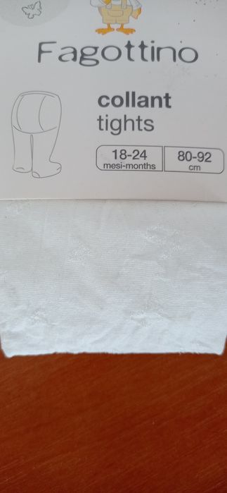 Rajstopy cienkie w motylki rozmiar 80-92