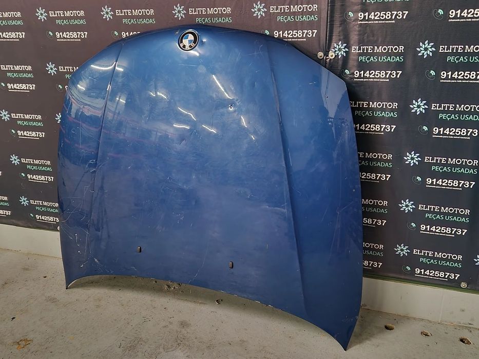 Capot usado BMW SERIE 1 E81 E87 azul original 120d 118d 123d