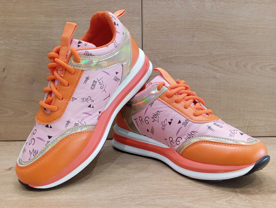 Sneakersy Damskie COU AIR WRITE FASHION SPORT"  "0001". Rozm 37 / 23cm