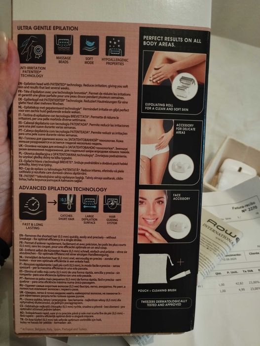 Depiladora de arranque wet &soft