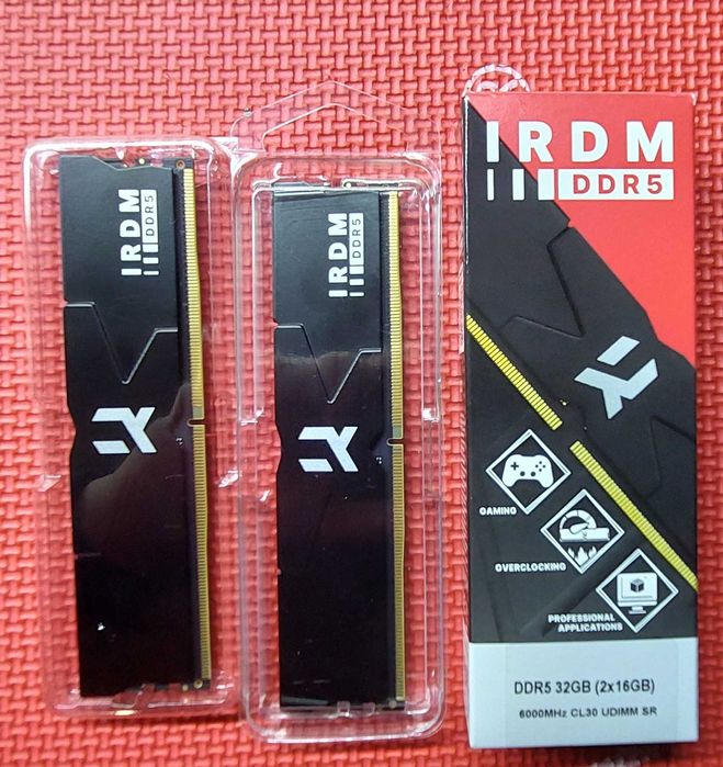 Pamięć GOODRAM 32GB (2x16) 6000MHz CL30 DDR5 IRDM  EXPO, PMIC, XMP 3.0