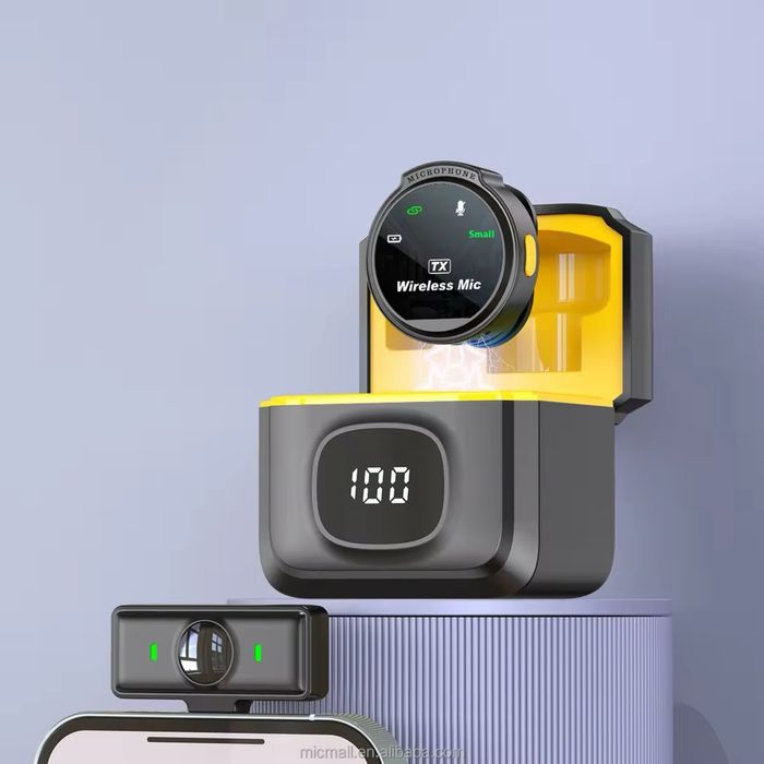 Бездротовий подвійний петличний мікрофон J6 для телефонів