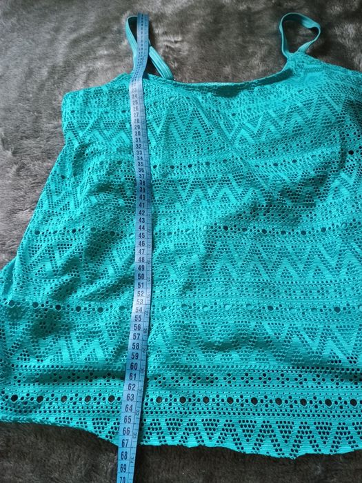 Tankini turkusowe