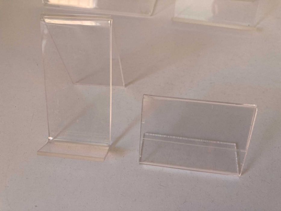 Expositores em Acrilico de Diversos Tamanhos (A4, A5, Cartões, etc)