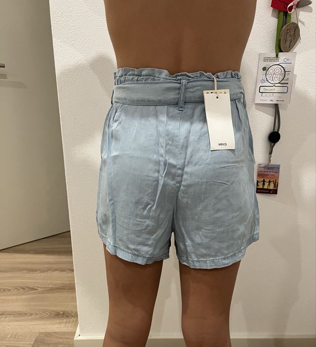 Calções azuis Mango 11-12 anos |Largos | Novos com etiqueta