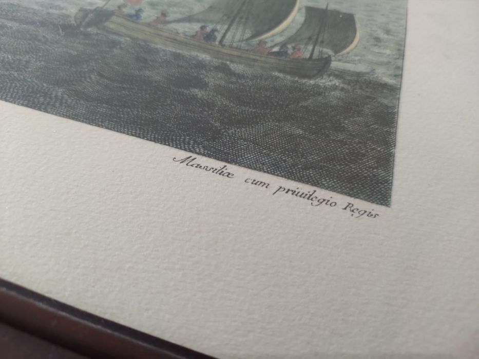 Quadro Galeasse a lá voile