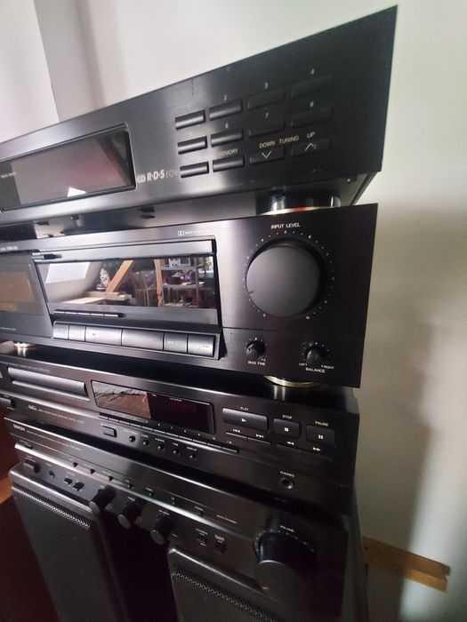 Denon wzmacniacz PMA480R tuner deck cd lata 90