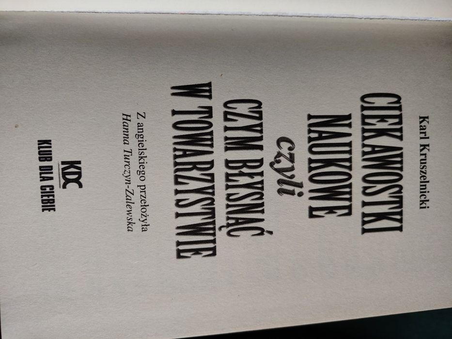 Ciekawostki naukowe czyli czym błysnąć w towarzystwie