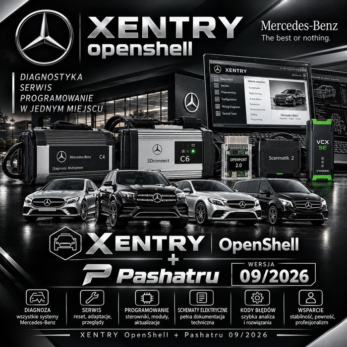 Xentry 09/2026 openshell i pashatru