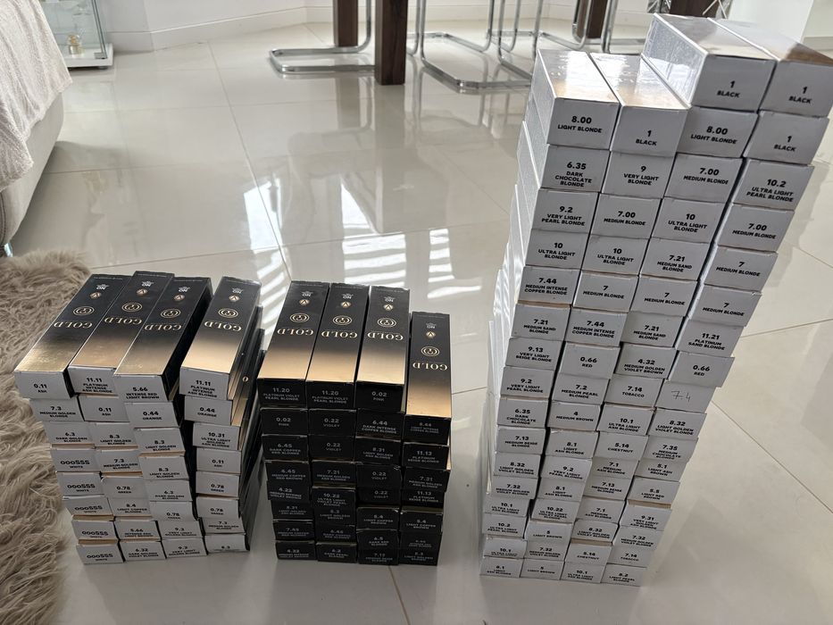 Farby do wlosow Gold Premium Hair Colors