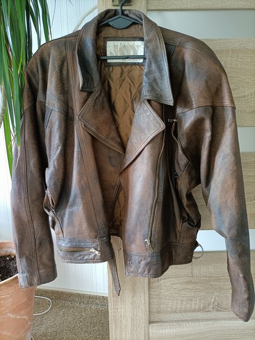 Skórzana ramoneska rozmiar 44