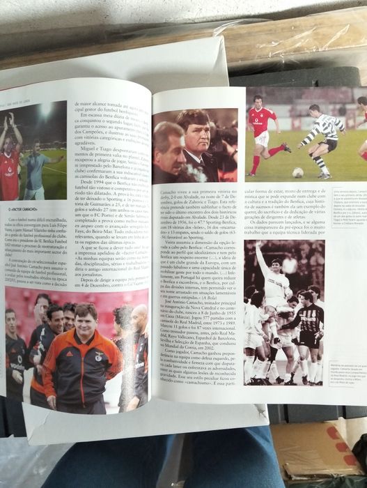 Livro comemorativo do Benfica