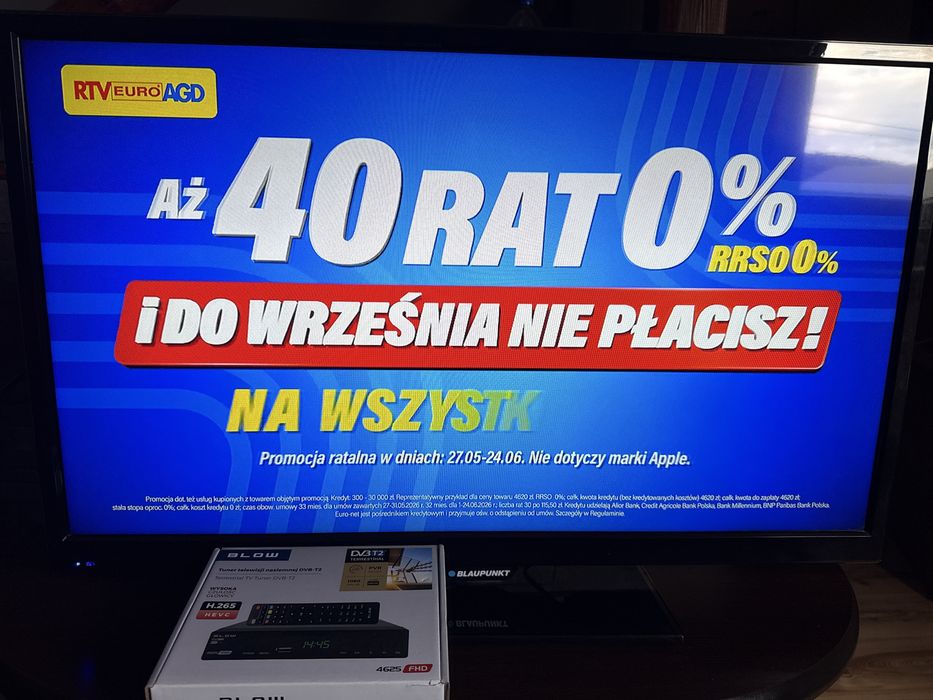 Telewizor 32 cale. Dekoder gratis!