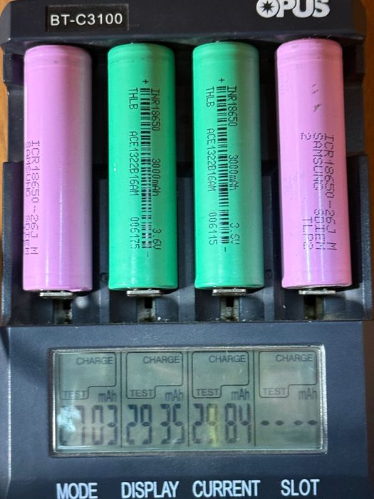 Tempower  3000 mAh  21 mOm. 18650