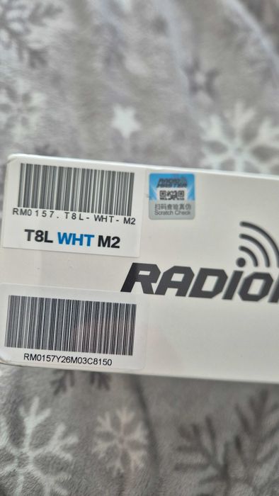 Radiomaster T8L ELRS Biały Nowy