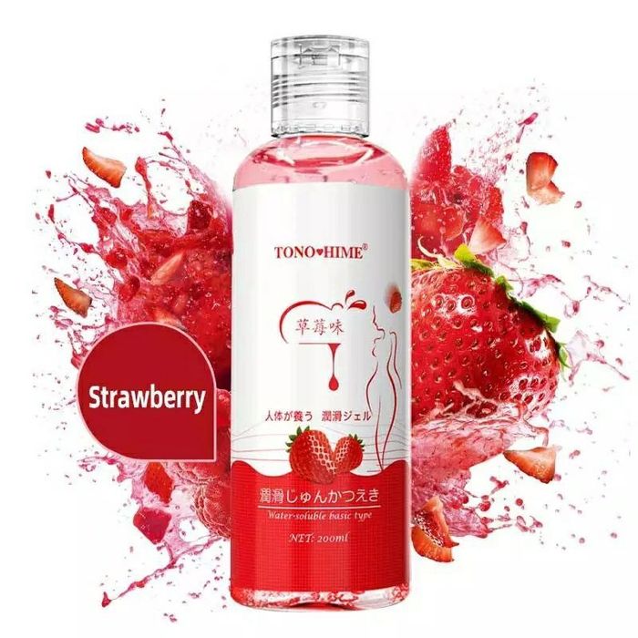 Лубрикант фруктовый смазка съедобная на водной основе, оральная смазка