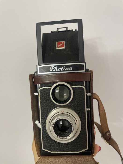 Máquina fotografica antiga