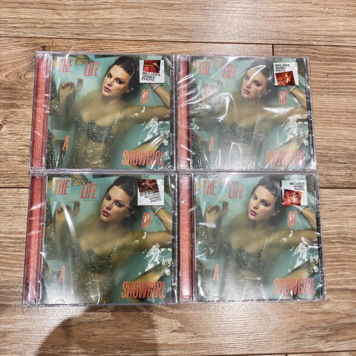 All 4 Taylor Swift - The Life of a Showgirl CD Signed