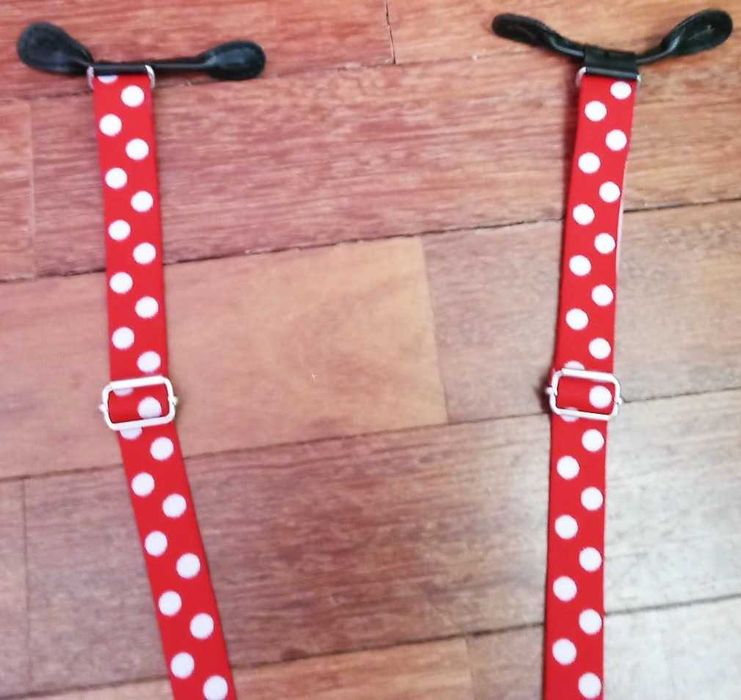 Suspensórios Disney Criança Mickey 6 aos 10 Anos