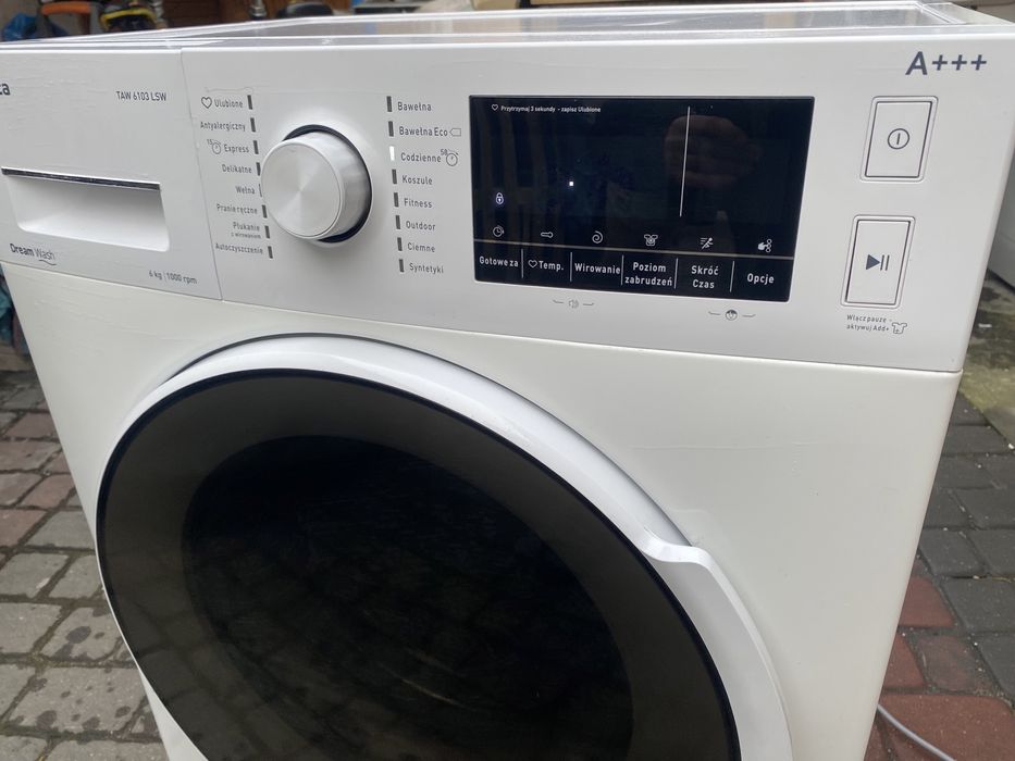 Pralka Amica 6kg podwójne drzwi A+++ sprawna