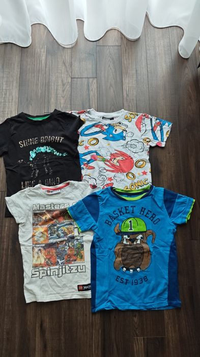 T-shirt 4 szt. 110