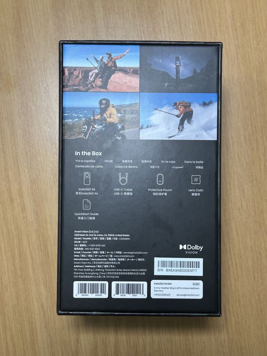 Insta360 X6 Nova com Garantia da marca