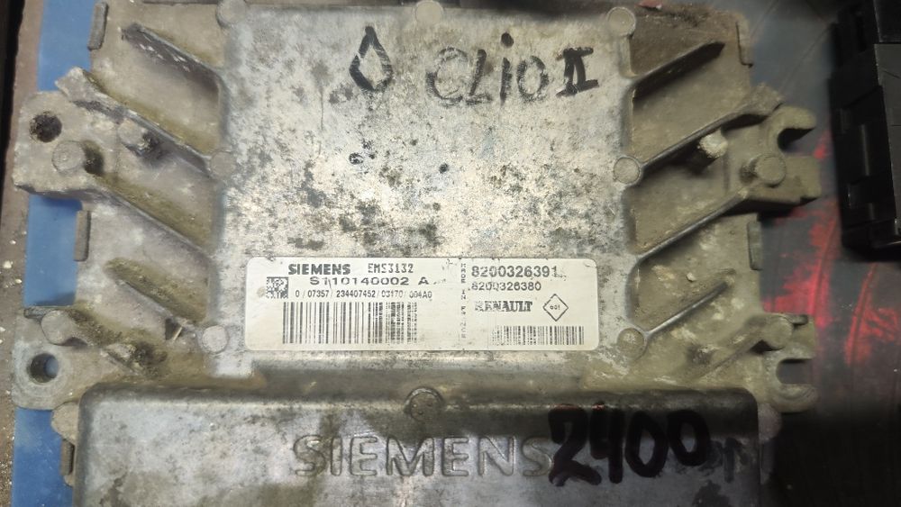 Запчастини Renault Clio II: ЕБУ Siemens EMS3132, Airbag, Паливний насос, Блок ABS та ін від 150 грн деталь