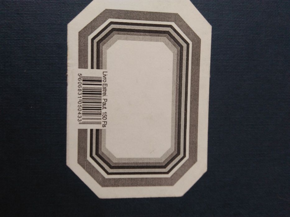 Livro Estreito Pautado 150 folhas