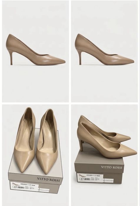 туфлі човники vitto rossi 37р