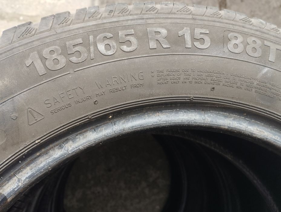 Opony  Continental 185/65r15 Lato !