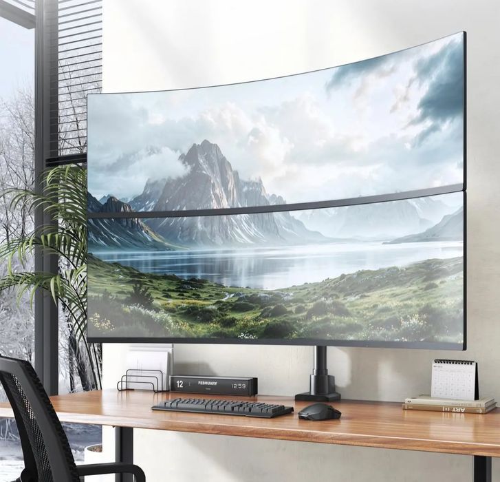 Uchwyt 2  monitory 24-57" Extra Strong PREMIUM!!