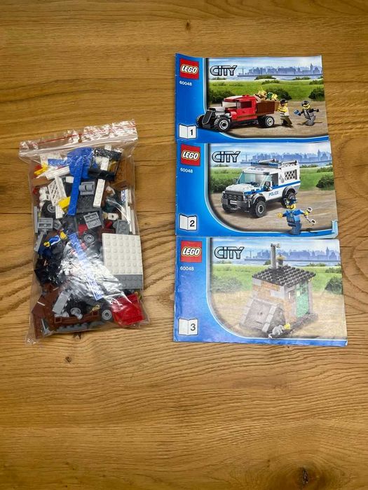 LEGO 60048 City Police Dog Unit - kompletny, pies