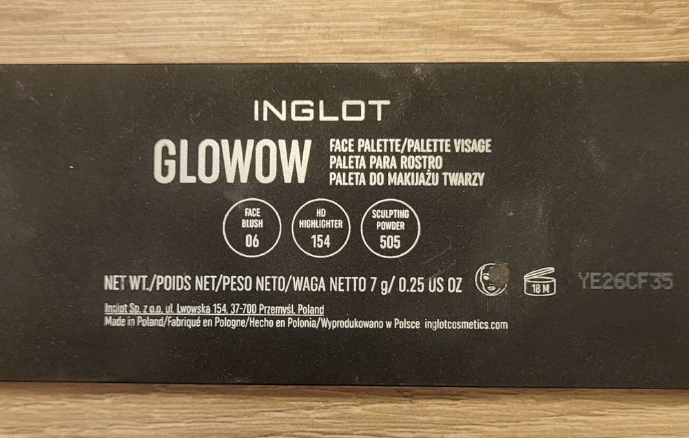 Zestaw do konturowania Inglot