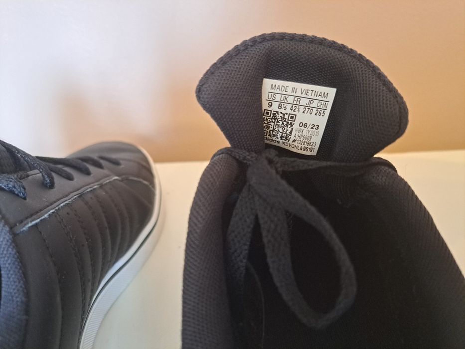 Buty męskie adidas vs pace trampki sportowe tenisówki czarne 42