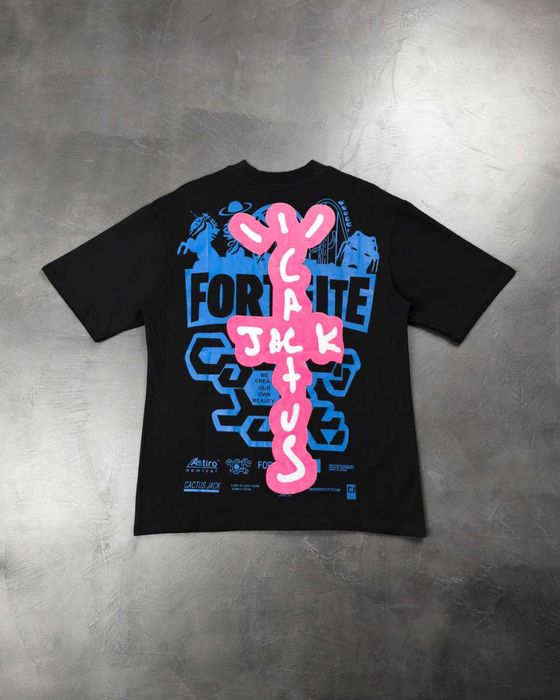 Футболка Travis Scott Cactus Jack Fortnite T-Shirt Black: 3 990