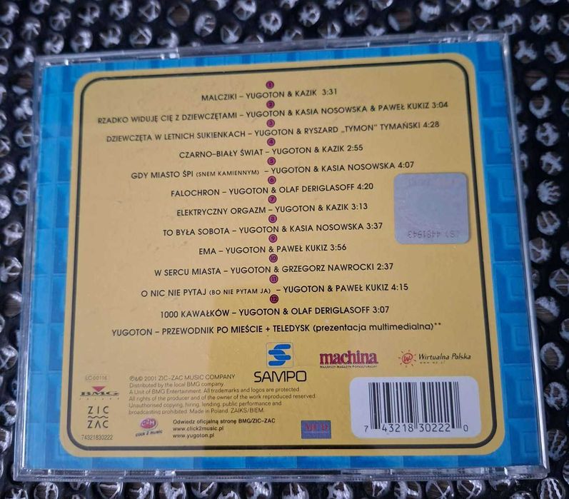 Yugoton CD - 2001 rok