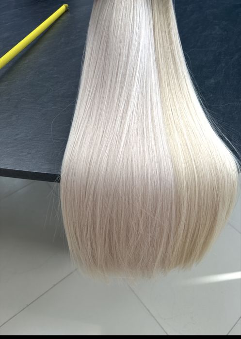 Wlosy blond 100% naturalne