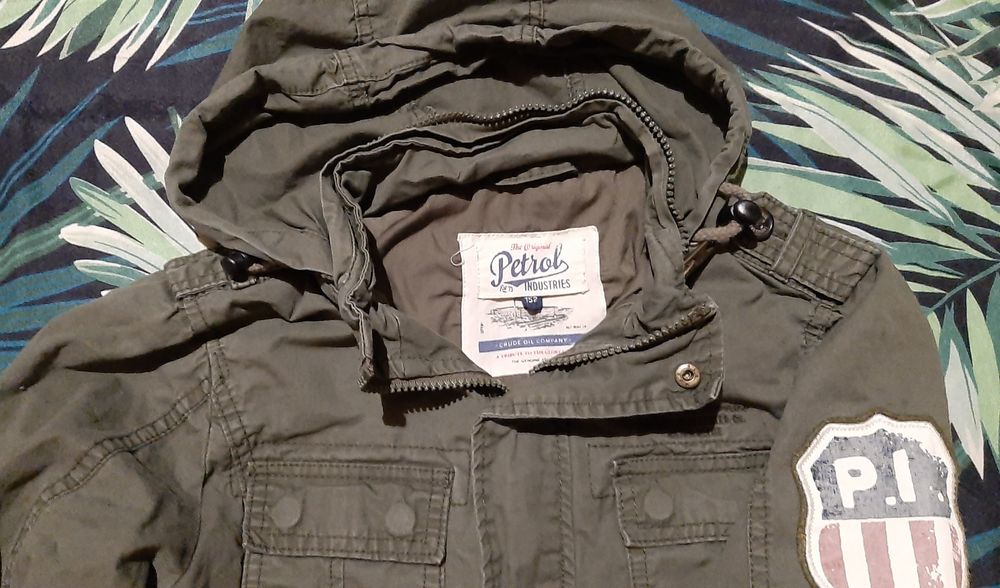 Zestaw kurtka Petrol Industries oraz polar Mc Kinley roz. 146-152